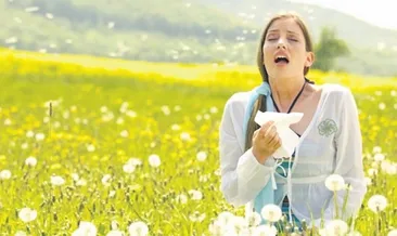 Bahar alerjisi dönemi başladı