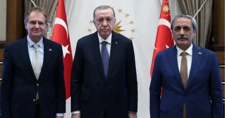 Son dakika: Başkan Erdoğan Almanya Federal Başsavcısı Peter Frank’ı kabul etti