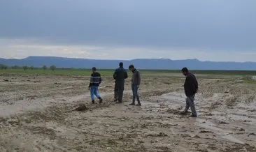 Muş’ta bazı tarım arazilerini su bastı