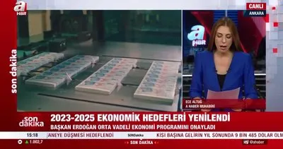 Orta Vadeli Program belli oldu! Türkiye ekonomisinin 2023-2025 yol haritası hazır | Video