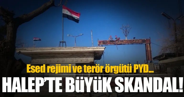 Halep’te Esed rejimi ile PYD/PKK anlaştı