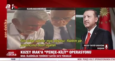 Başkan Erdoğan Pençe-Kilit operasyonunda şehit olan Piyade Uzm. Çvş. Furkan Gök’ün babasıyla telefonda görüştü | Video