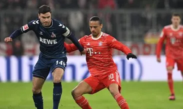Bundesliga’da lider Bayern Münih sahasında Köln ile 1-1 berabere kaldı