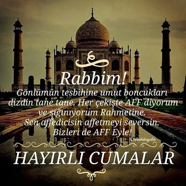 Cuma mesajları 2017! - En güzel resimli cuma mesajlarını bu sayfadan gönderin!