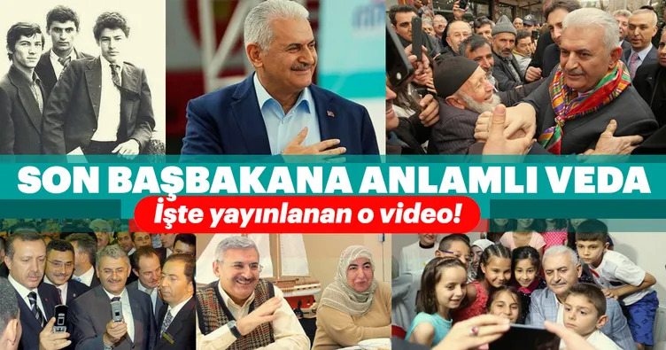 Son Başbakan’a anlamlı klip