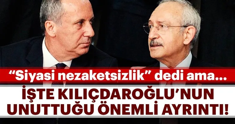Son Dakika: Kemal Kılıçdaroğlu, siyasi nezaketsizliği çoktan başlatmıştı...