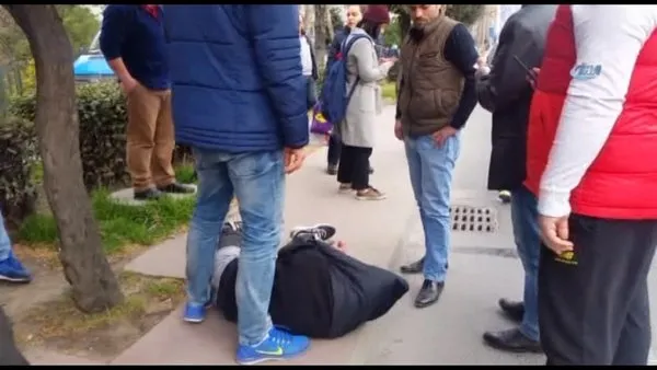 Hırsıza vatandaştan meydan dayağı