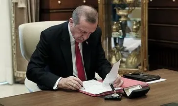 Başkan Erdoğan'dan önemli atamalar