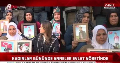 Diyarbakır’da HDP İl Binası önünde evlat nöbeti tutan annelerden 8 Mart Dünya Kadınlar Günü’nde anlamlı mesaj | Video