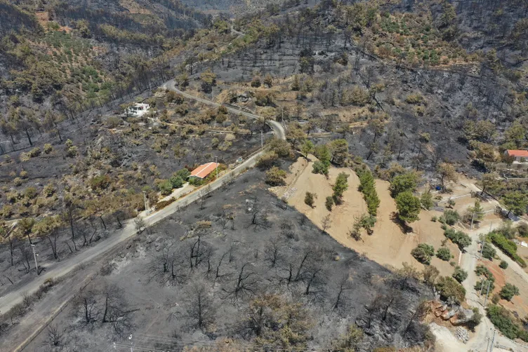 Yangınlarda son dakika: OGM Termik santralde son durumu ve devam eden yangınları açıkladı
