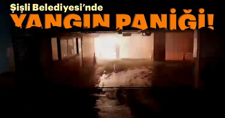 Son Dakika Haberi: Şişli Belediyesi’nde yangın paniği! Belediye binası boşaltıldı