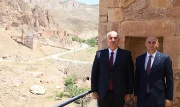 Yargıtay Başkanı Mehmet Akarca, İshakpaşa Sarayı’nı ziyaret etti
