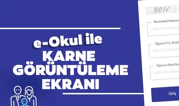 MEB e Okul ile 1. dönem karne görüntüleme nasıl ve nereden yapılır? e Okul VBS Veli Bilgilendirme Sistemi öğrenci ve veli giriş ekranı!