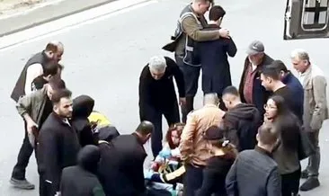 Yolun karşısına geçerken otomobil çarptı: Ağır yaralandı #istanbul