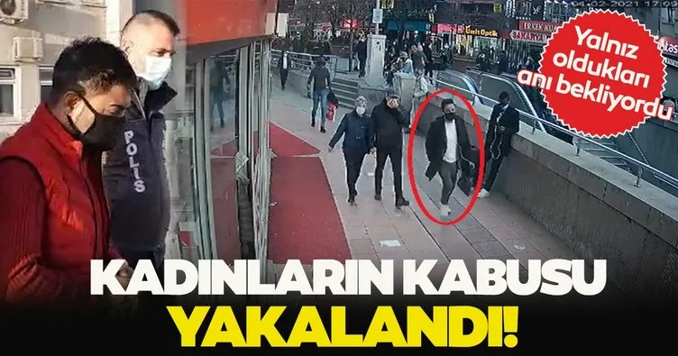 Ankara’da kadınların kabusu olmuştu! ‘Sansar’ lakaplı yankesici tutuklandı