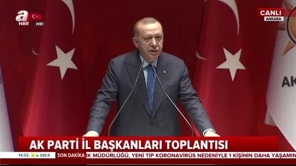 Başkan Erdoğan'dan AK Parti İl Başkanları Toplantısı'nda önemli açıklamalar | Video