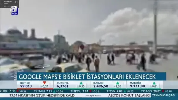 Google Maps'e bisiklet istasyonları eklenecek
