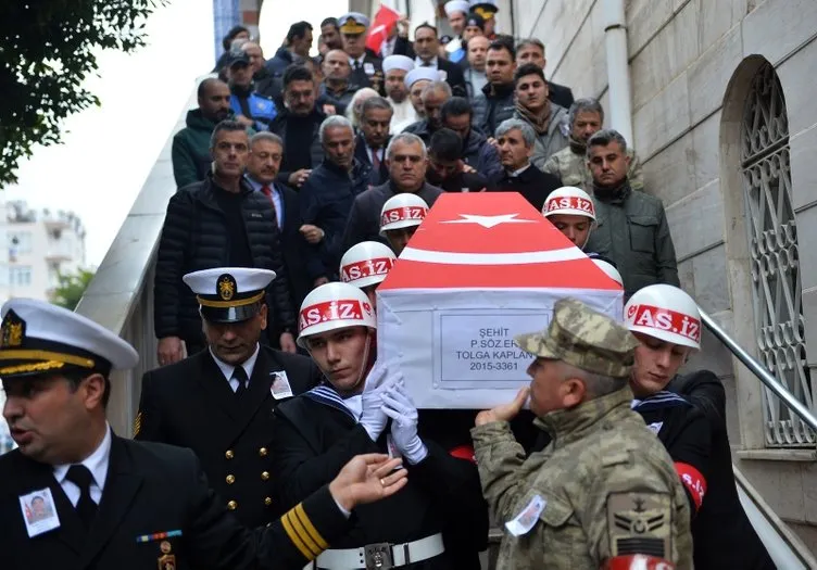 Tel Abyad şehidi teğmen Sinan Bilir, Tokat'ta son yolculuğa uğurlandı