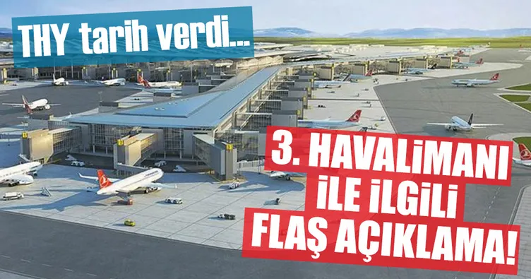 Aycı: 29 Ekim 2018’de 3. Havalimanındayız