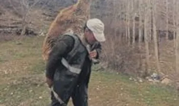 Hasta yaban keçisini 3 kilometre taşıdı