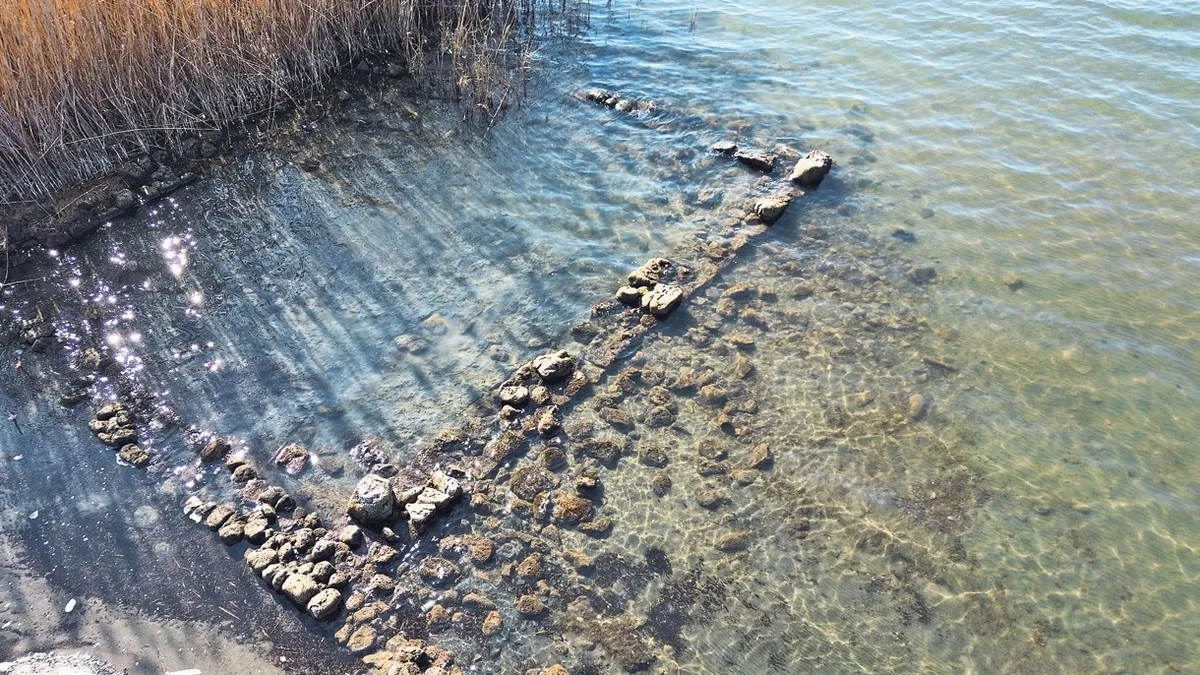 Sular çekildi tarih gün yüzüne çıktı