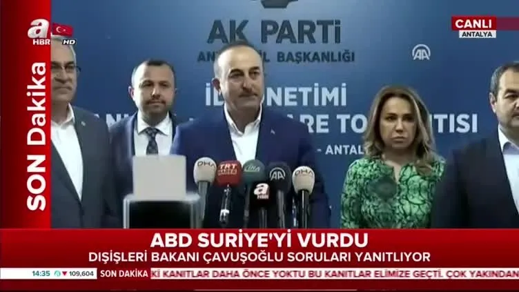 Dışişleri Bakanı Çavuşoğlu