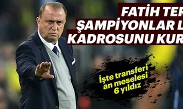 Fatih Terim’in Şampiyonlar Ligi kadrosu hazır! İşte Galatasaray’ın prensipte biten 6 transferi
