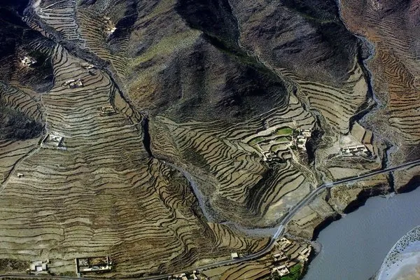 Havadan çekilmiş manzara fotoğrafları