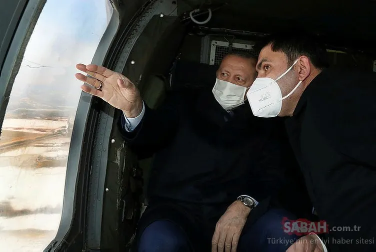 Başkan Erdoğan Elazığ’da yapılan deprem konutlarını inceledi!