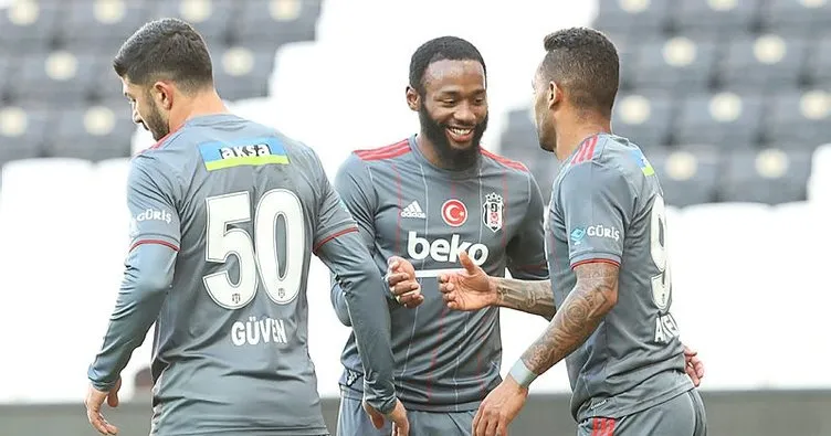 Beşiktaş Shkupi’yi farklı yendi! Kartal moral buldu