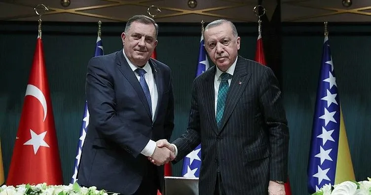 Başkan Erdoğan’a bir destek de Sırp lider Dodik’ten