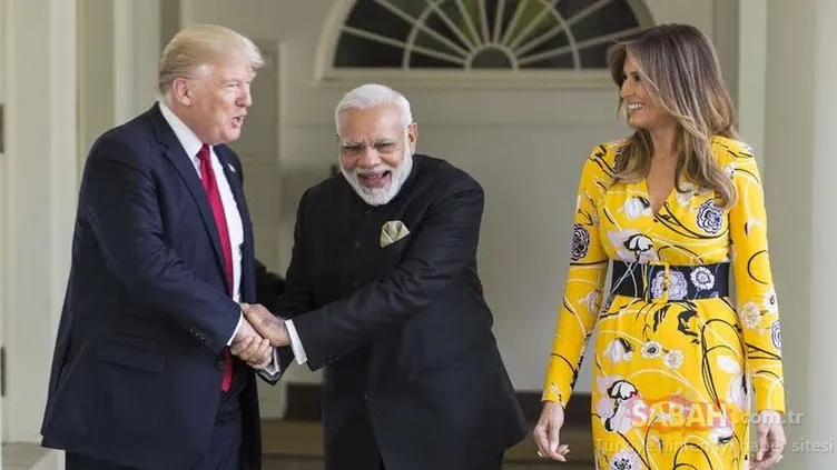 Trump’tan Hindistan Başbakanı için şok sözler!
