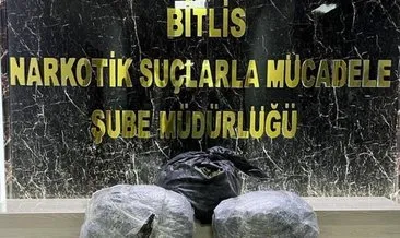 Bitlis’te uyuşturucu operasyonu #bitlis