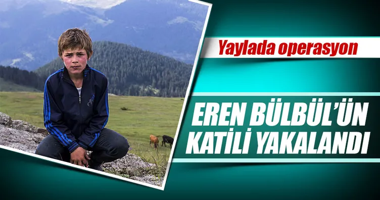 Eren Bülbül’ün katilli yakalandı
