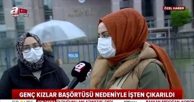 İstanbul’da başörtülü oldukları için işten atılan kadın çalışanlardan suç duyurusu | Video