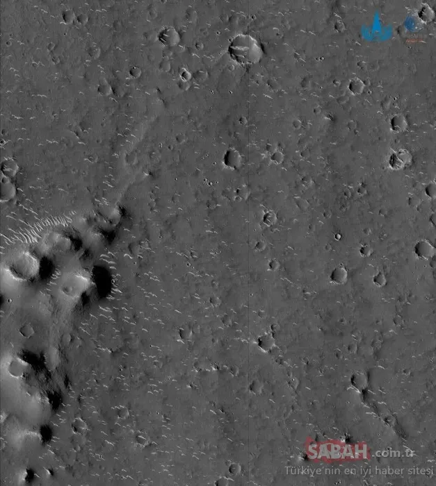 NASA Mars'tan yeni görüntü paylaştı! Buzlu kum tepeleri böyle görüntülendi