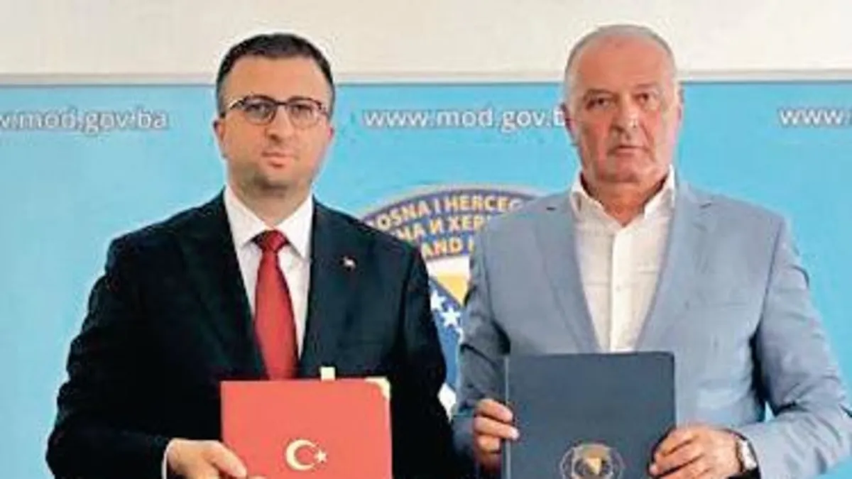 ASELSAN Genel Müdürü Ahmet Akyol'un Bosna Hersek ile imzalanan antidron sistemi anlaşmasına ilişkin açıklaması.