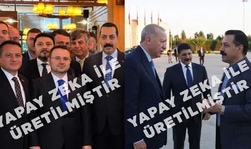 SON DAKİKA… Başkan Erdoğan ve Akın Gürlek ile fotoğrafını oluşturmuştu! Yapay zeka başına iş açtı! #ankara