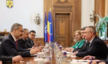 Bakan Fidan, Romanya Senatosu Başkanı Ciuca tarafından kabul edildi