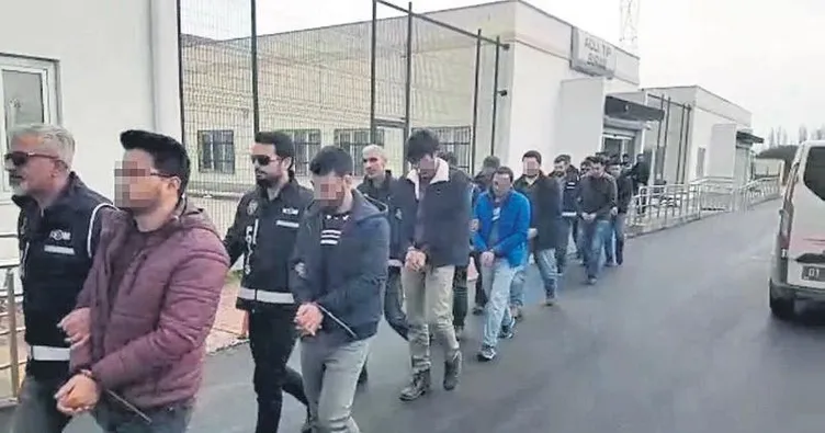 FETÖ şüphelileri adliyeye sevk edildi