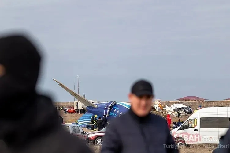 Kazakistan’da düşen Azerbaycan’a ait yolcu uçağına ilişkin ön rapor açıklandı!