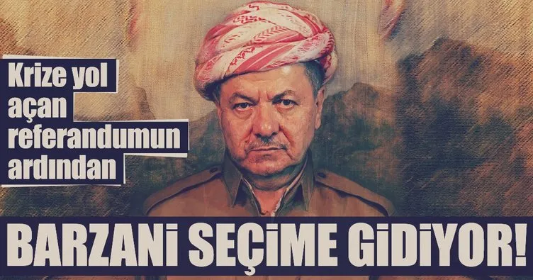 Son Dakika: Barzani seçime gidiyor