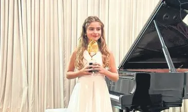 Küçük piyanistten büyük başarı