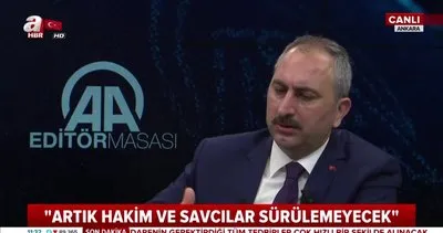 Adalet Bakanı Abdulhamit Gül’den önemli açıklamalar
