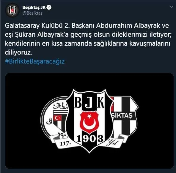Fenerbahçe’den Galatasaray paylaşımı!