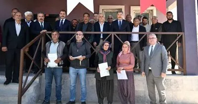 Osmaniye Valisi Yılmaz, afetzedelerin konut teslimini yaptı #osmaniye