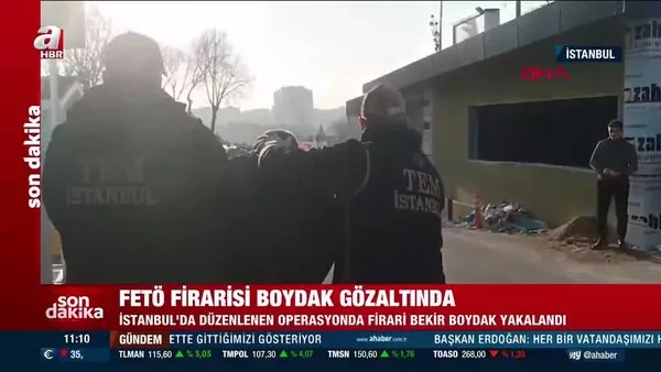 FETÖ firarisi Bekir Boydak İstanbul’da yakalandı | Video