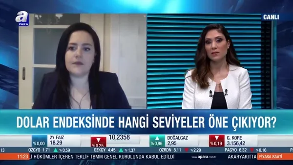 Eda Karadağ: Kısa vadede dolar endeksinde zayıf seyir sürebilir