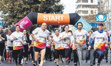 Organ bağışına dikkat çekmek için koştular