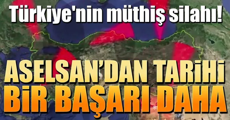 ASELSAN'dan tarihi bir başarı daha